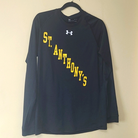 Under Armour, Heat Gear, Loose, long sleeve shirt, Men's small, St. A's graphic - Picture 1 of 10